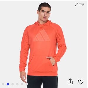 NWT! Adidas Men's Game And Go Big Logo Training Hoodie